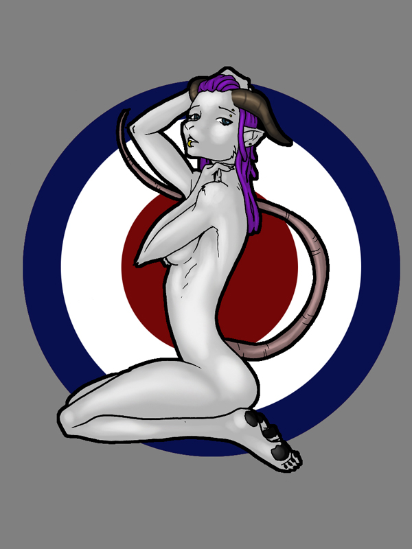 Commission - Nose Cone Pinup