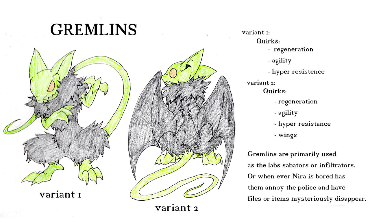 Gremlins reference by KaiyaDemon on DeviantArt