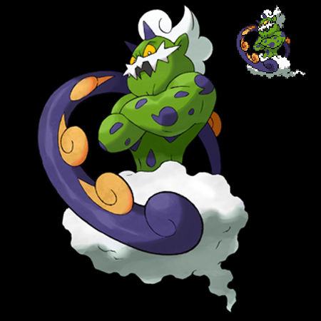 SHINY TORNADUS + 3 Shiny + 2 Background 155k Mini PTC SHINY TORNADUS + 3 Shiny + 2 Background 155k Mini PTC