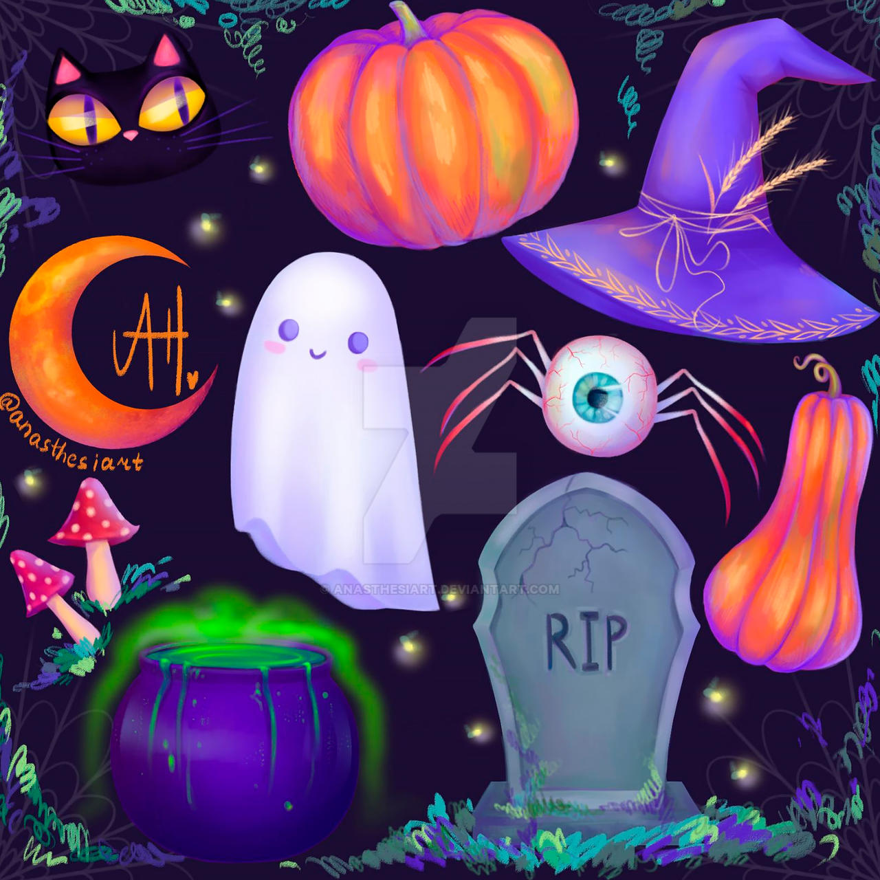 Professor Halloween Deviantart Halloween by Anasthesiart on DeviantArt