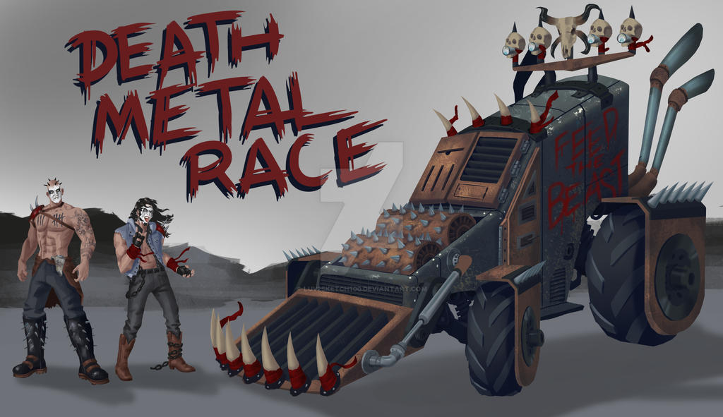 Death Metal Race Render by luv2sketch100 on DeviantArt