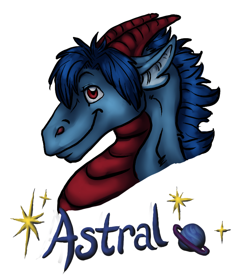 Astral Bust Badge