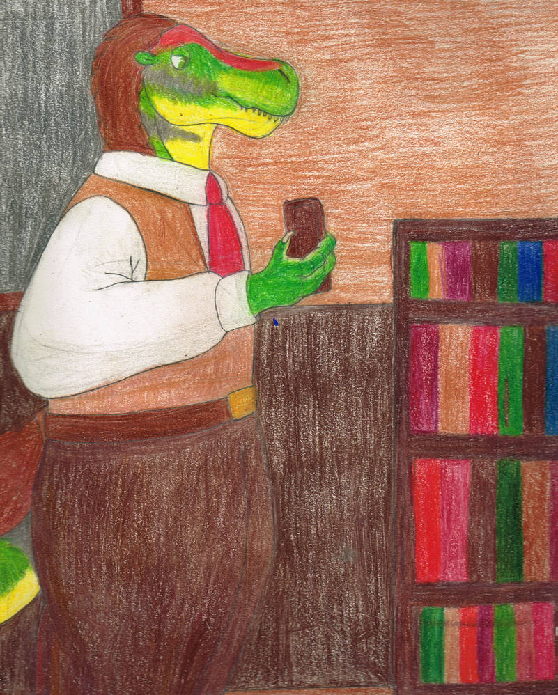Rex Bookworm Bookworm Rex by Bellumsaur on DeviantArt
