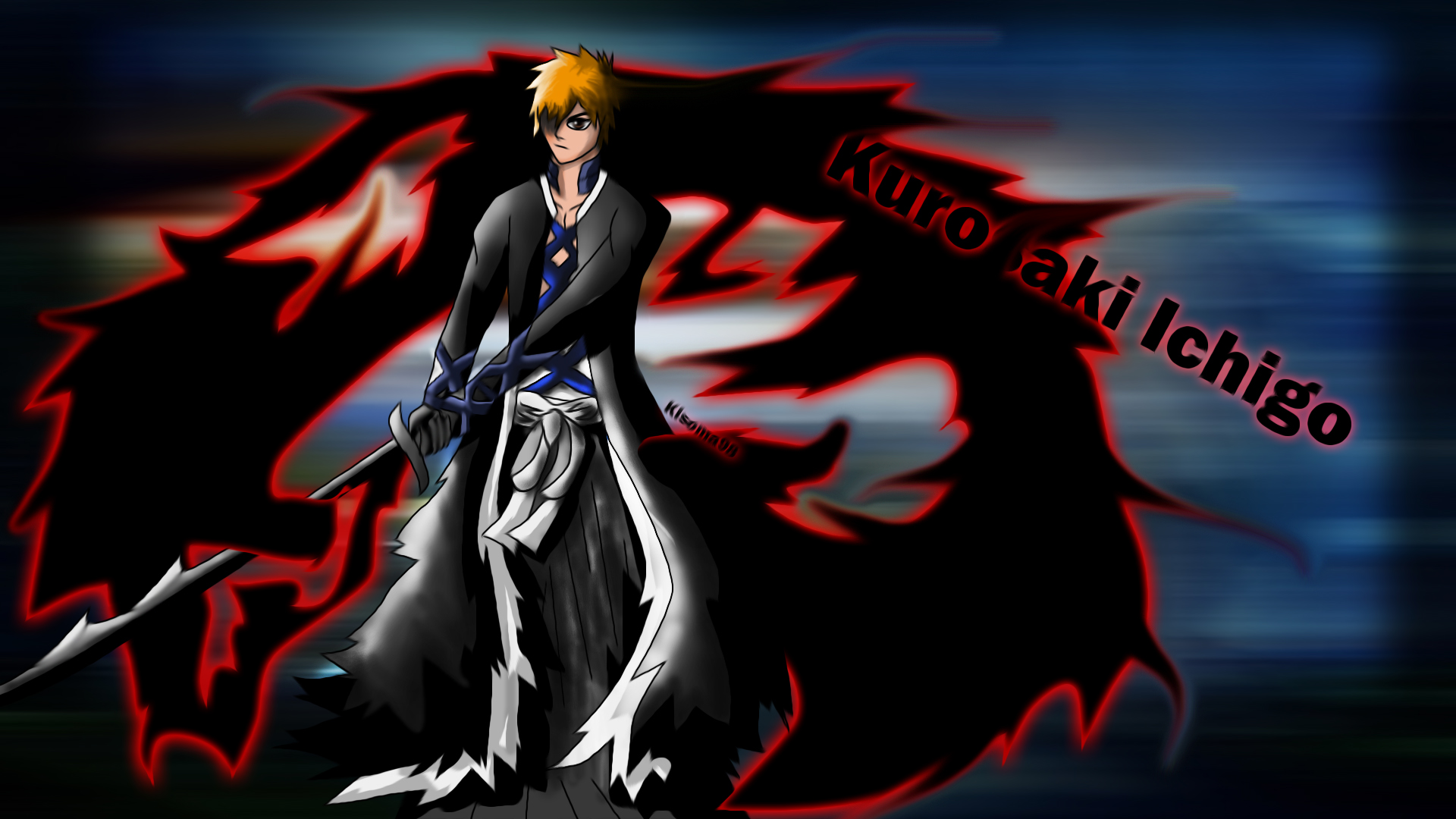 ICHIGO KUROSAKI BANKAI FULLBRING OUTFIT by HARISHKUROSAKI on DeviantArt