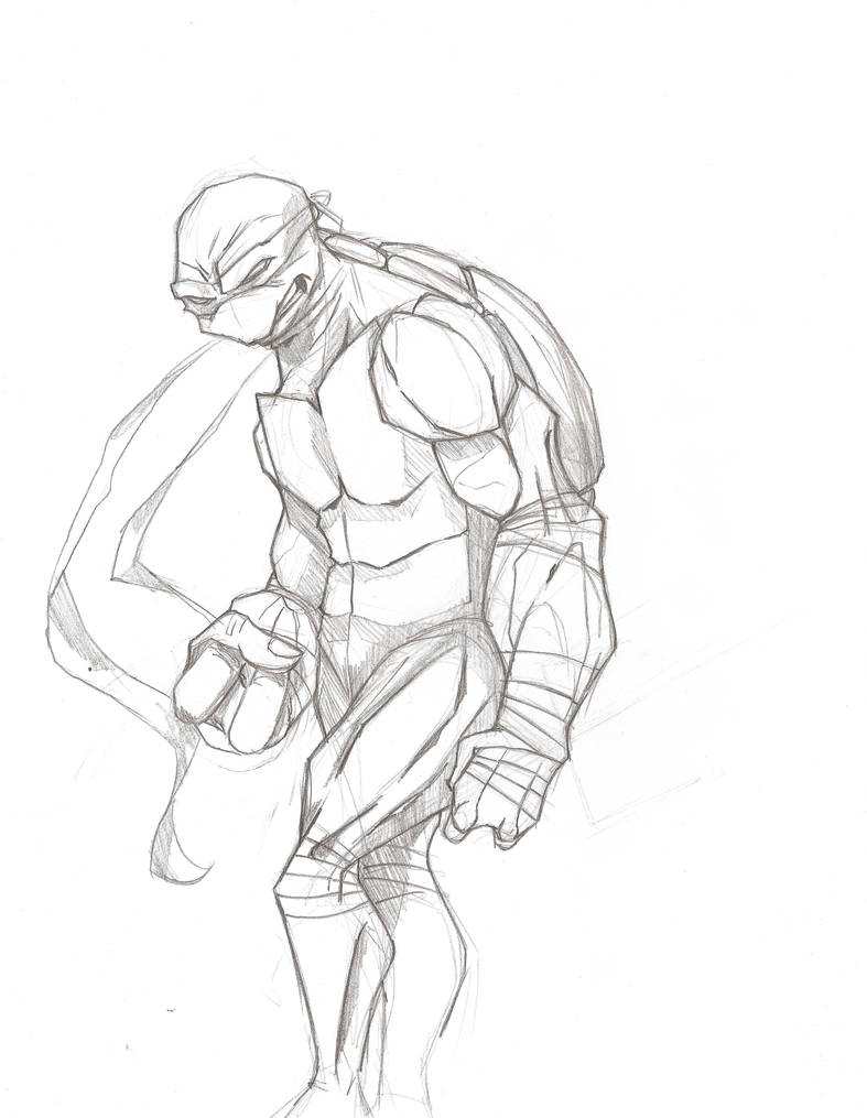 Raphael sketch by cursedskater on DeviantArt