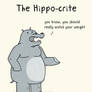 The Condescending Hippo-crite