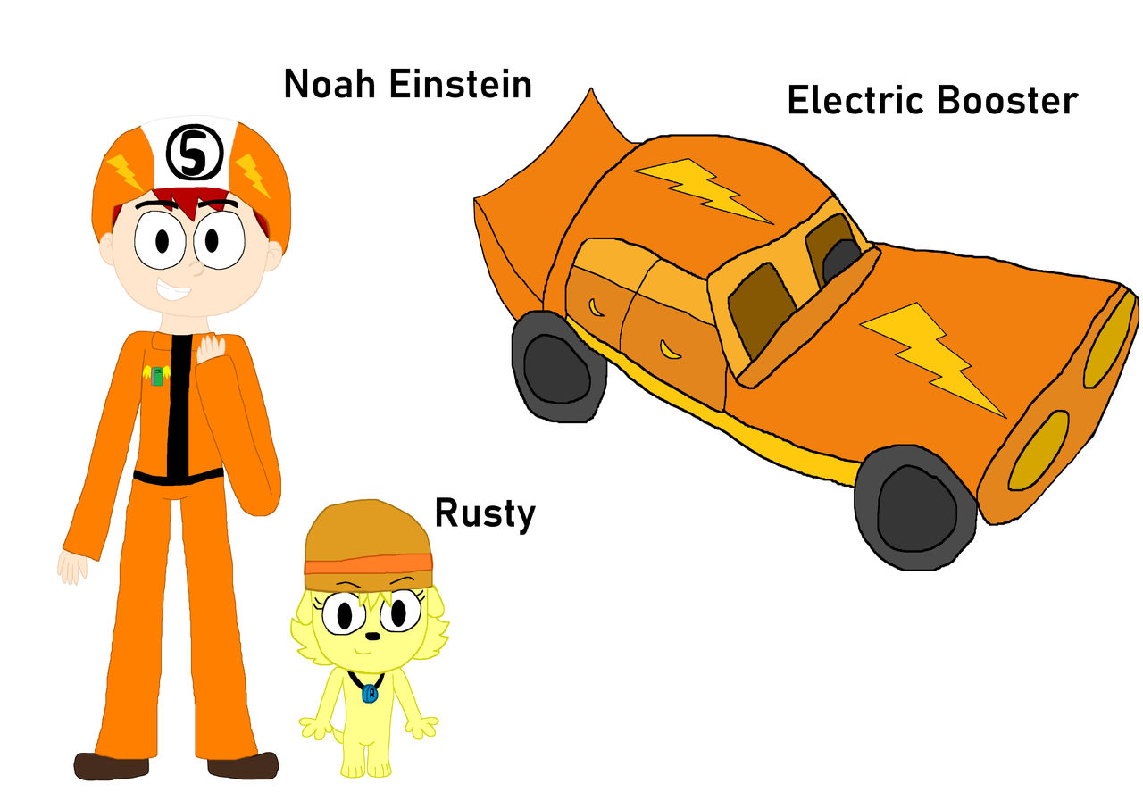 Wacky Races 2017 Oc - Noah Einstein and Rusty by Cookie-Story-Girl on ...