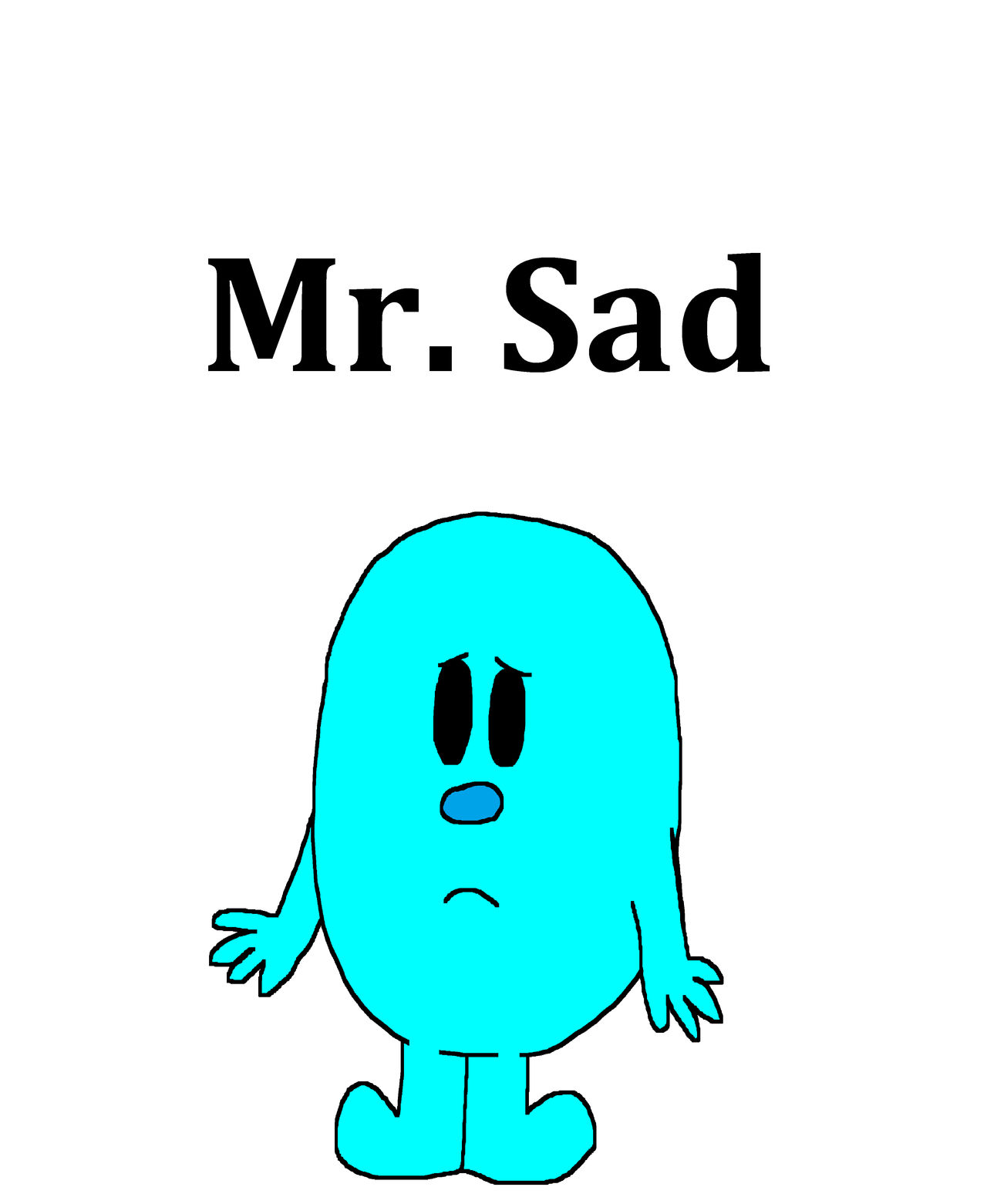 Mr. Sad by Cookie-Story-Girl on DeviantArt