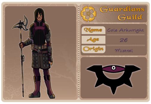 Guardians Guild: Cole Arkwright