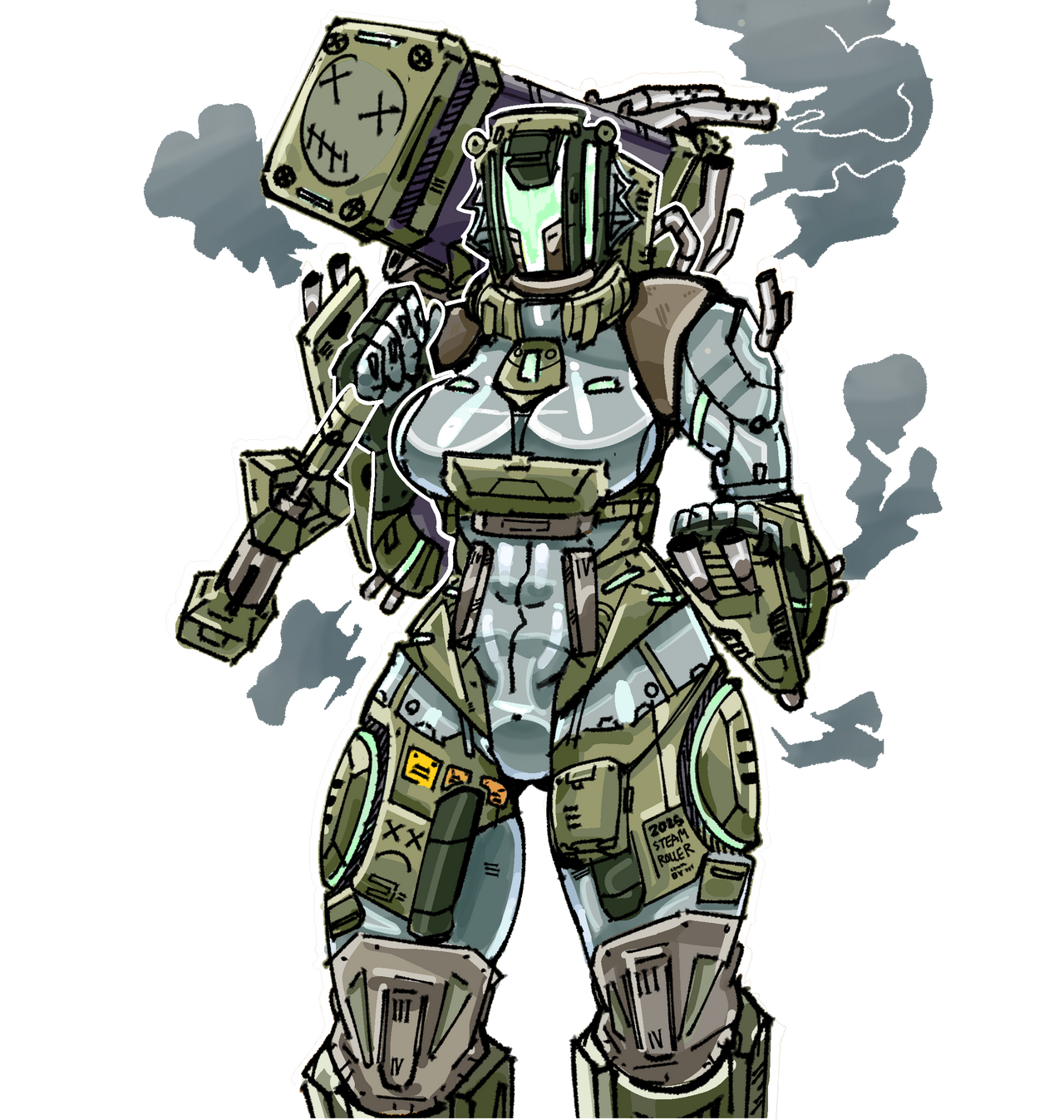 Steamroller by Kendikyu on DeviantArt