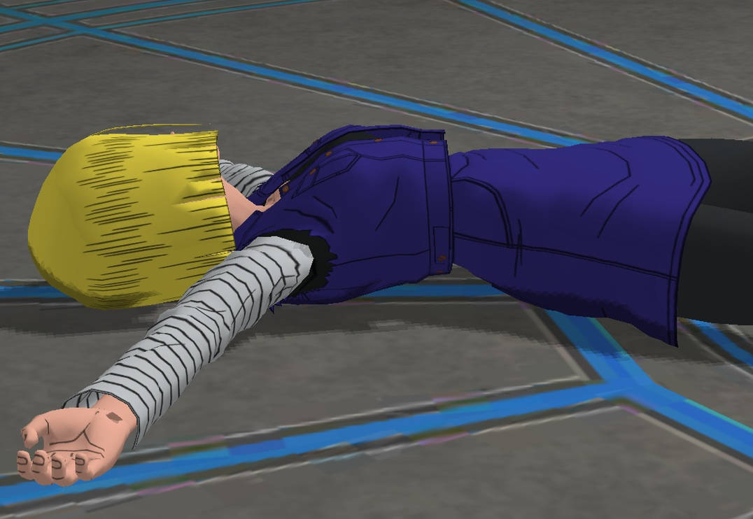 Android Death Android 18 unconscious 11 by throckmock on DeviantArt