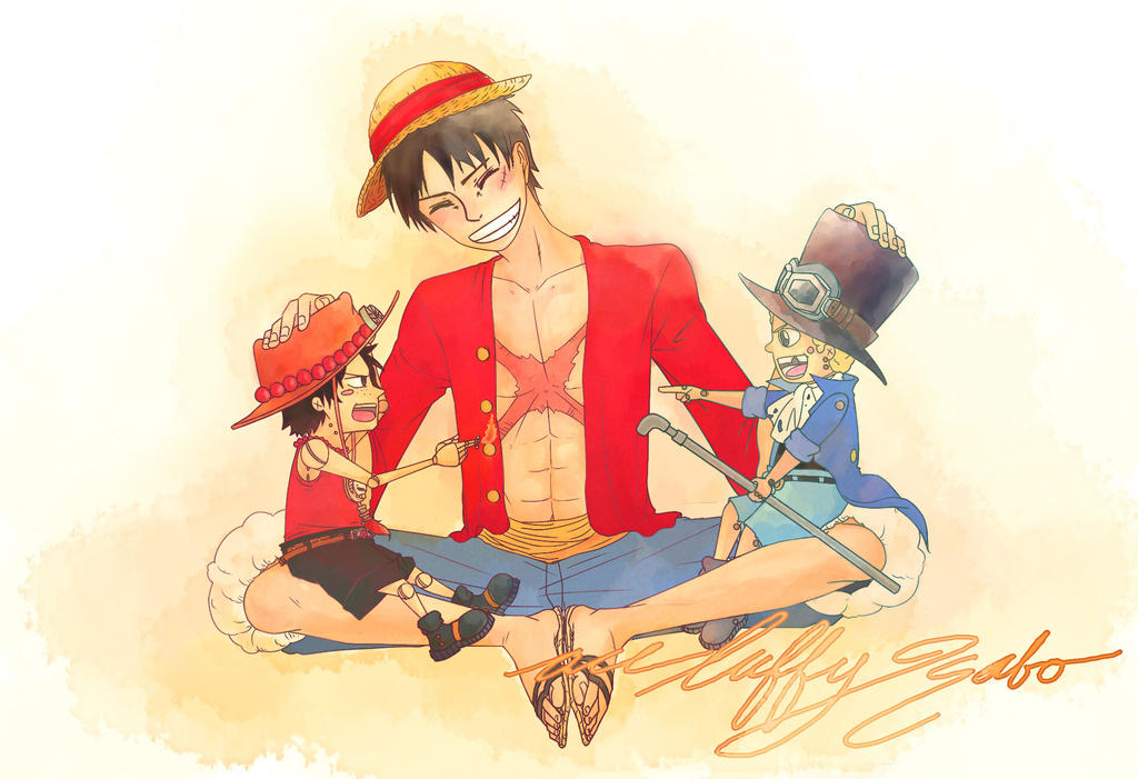 Garp frappe luffy ace puis sabo one piece vf épisode 497. 