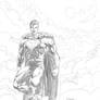 Superman pencil