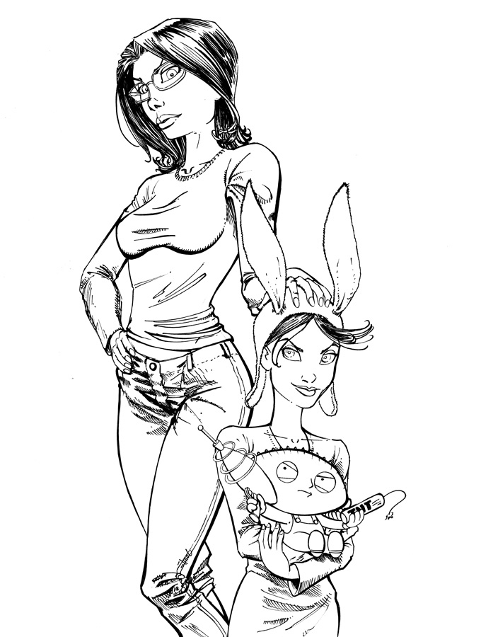 Bob's Burgers Linda and Louise