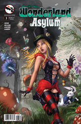 Wonderland Asylum #3 cover C