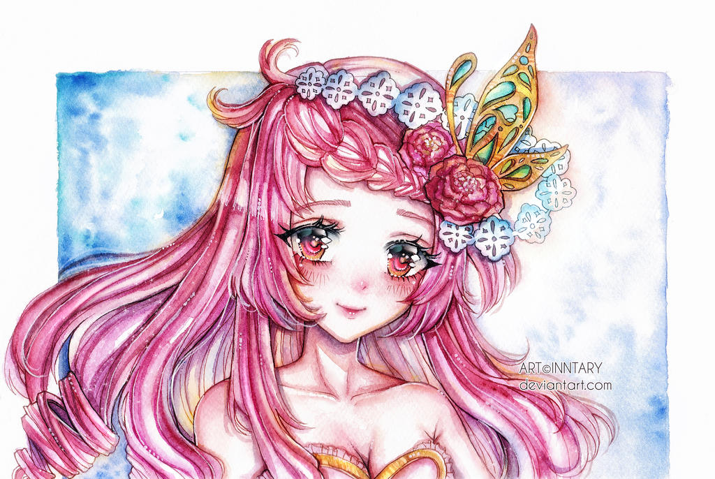 [CM] Watercolor art - Azalea by Inntary