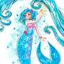 Mermay watercolor mermaid - Spell