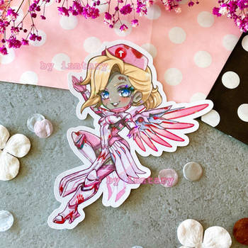 Mercy Zombie Doctor sticker - Overwatch 2