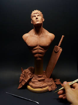 A Moment of Solitude, my sculpture of Guts