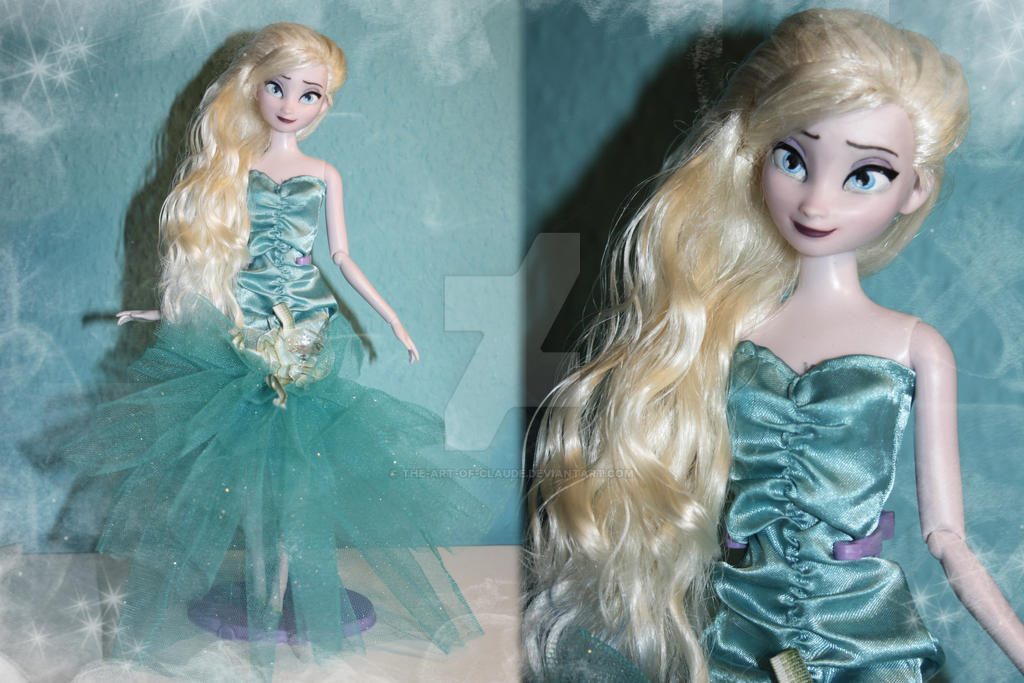 Disney Elsa Doll Repaint | Concept Art Inspired by the-art-of-claude on ...