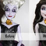 Disney Designer Vanessa repaint|Before-After