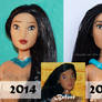 Disney Pocahontas Doll Repaint | Old VS New