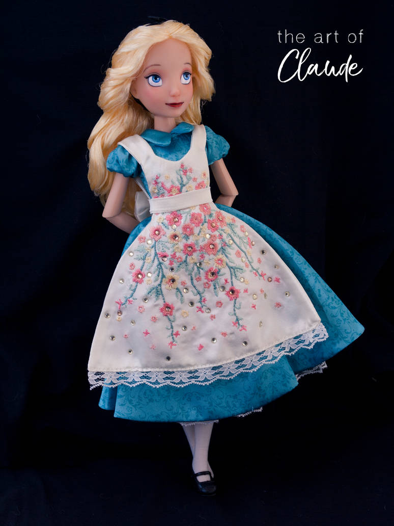 Disney Alice  Doll Repaint by the-art-of-claude on DeviantArt