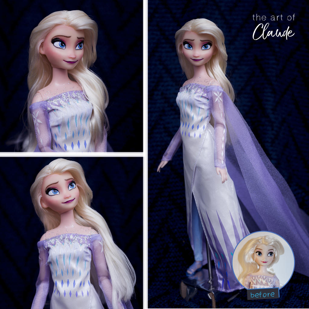 All Is Found | Frozen II Elsa Doll Repaint by the-art-of-claude on ...