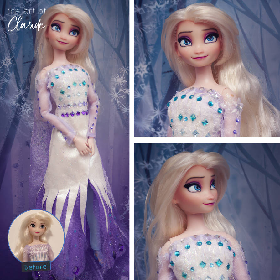 You Are The One |Disney Frozen 2 Elsa Doll Repaint by the-art-of-claude ...