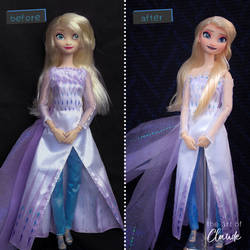 Homeward Bound | Disney Frozen 2 Elsa Doll Repaint