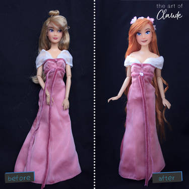 Disney Alice  Doll Repaint by the-art-of-claude on DeviantArt