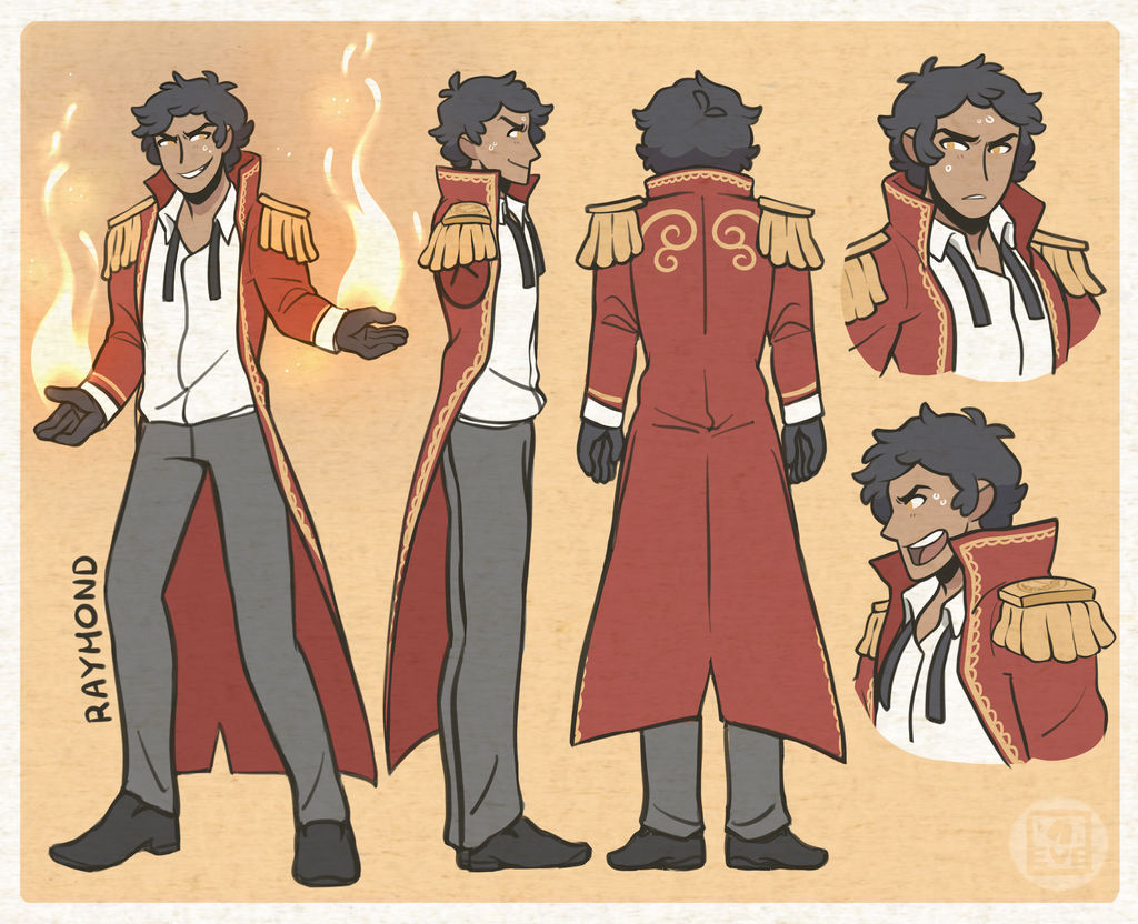 Raymond Character Sheet by C0C0FL0FF0 on DeviantArt
