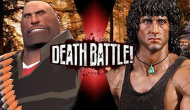 Heavy vs Rambo by Icicleo79 on DeviantArt