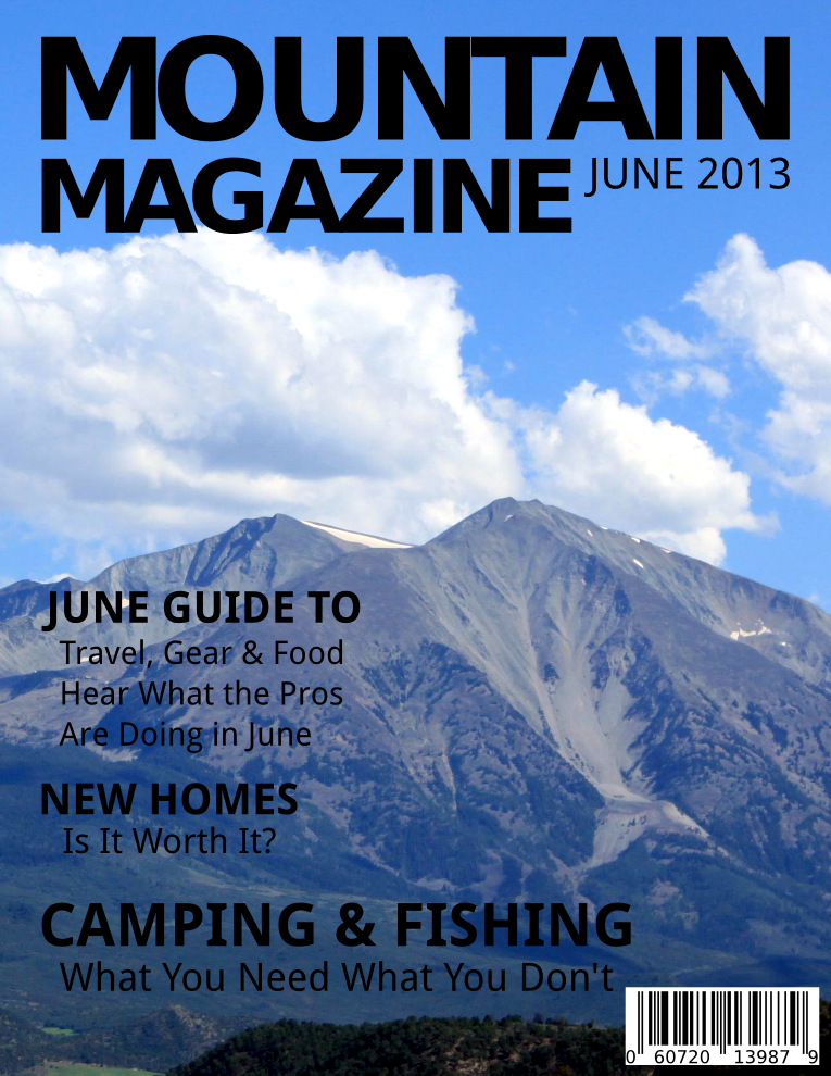 Mountain Magazine Front Page