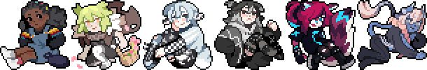 Pixel sprite commissions May 2021