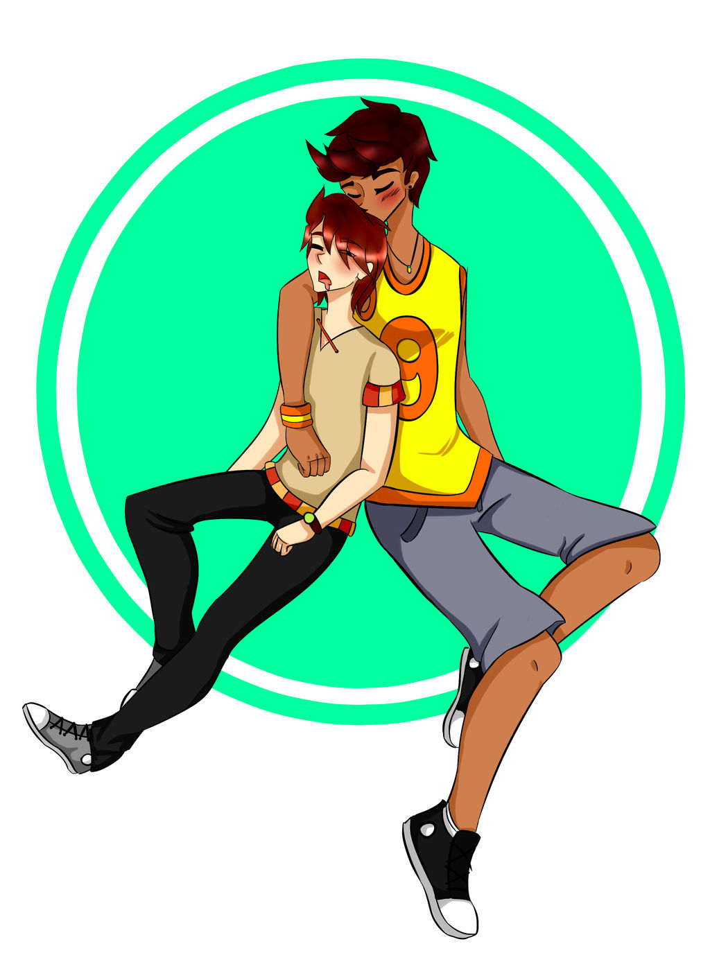 Calem x Max by Tsuki-Mei-27 on DeviantArt