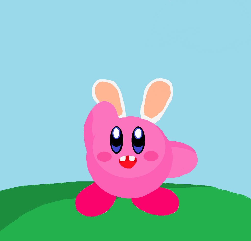 Kirkify Rabbit Rabbid Kirby by iPoiArt on DeviantArt
