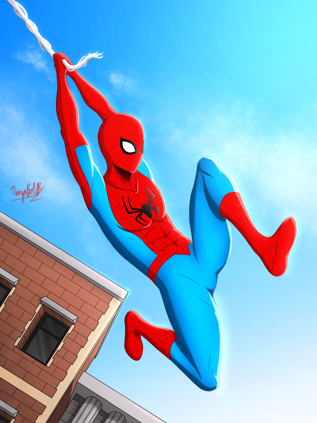 Spider-Man's New Suit by NinjaBobB on DeviantArt Spider-Man's New Suit by NinjaBobB on DeviantArt