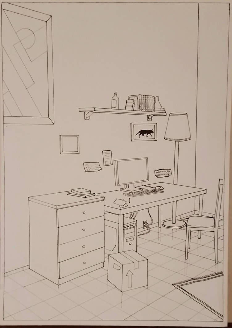 Perspective With 2 Vanishing Points By Absurdbr On Deviantart Perspective With 2 Vanishing Points By Absurdbr On Deviantart