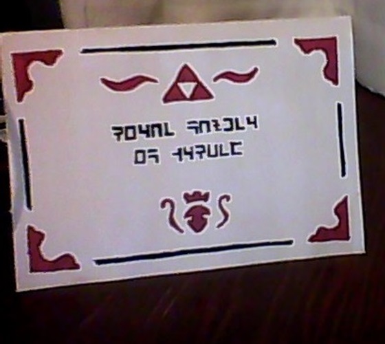 A Letter to Ocarina of Time (Legend of Zelda) 