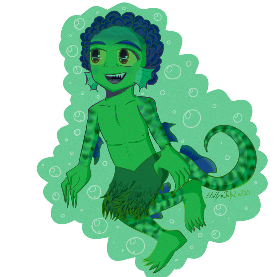 Luca Sea Monster by Octorine on DeviantArt