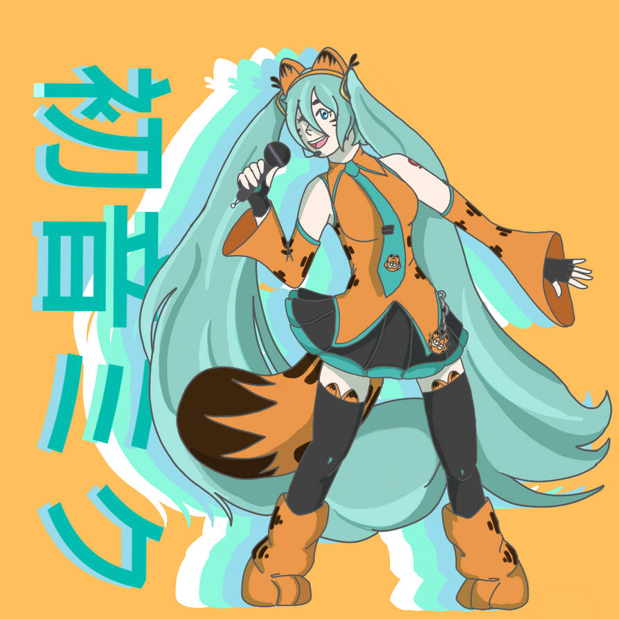 Garf Miku by Waffle-fox42 on DeviantArt