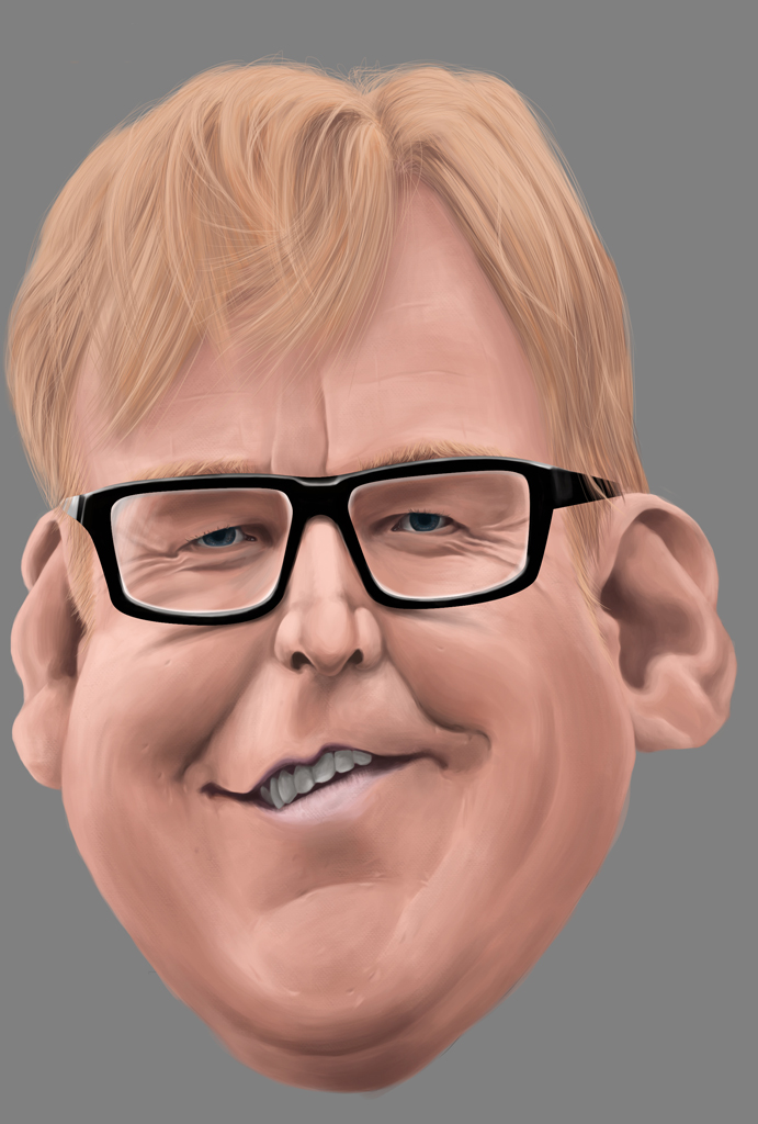 Andy Fletcher - DEPECHE MODE, Caricature