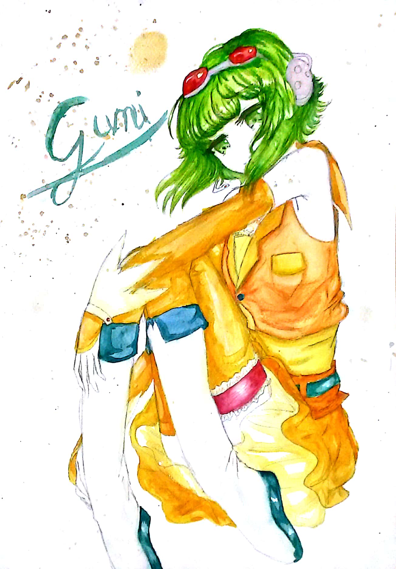 Gumi Vocaloid Painting