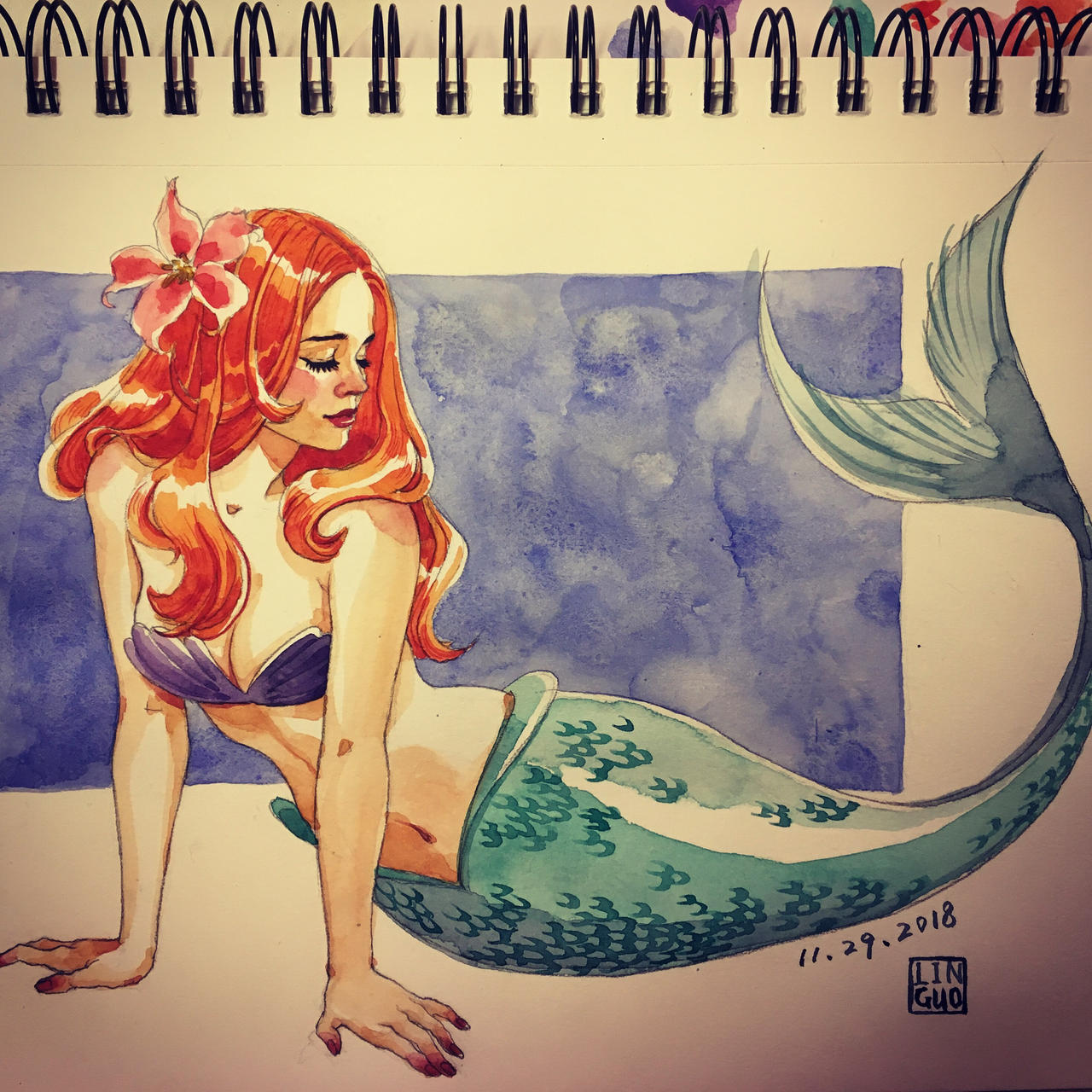 The little mermaid