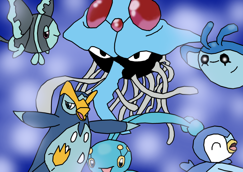 Water Pokemon by richard16 on DeviantArt