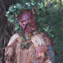 Leather Mask and Bark costume