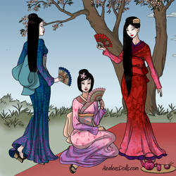 Sayuri, Hatsumomo and Pumpkin