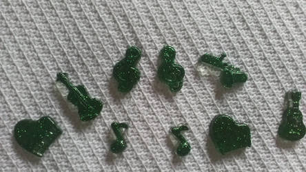 Music Resin Charms