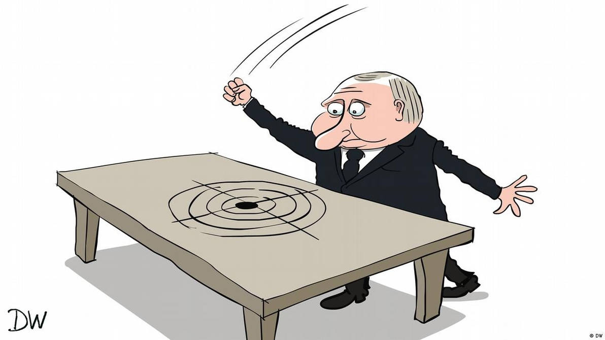 Путин карикатура 2022